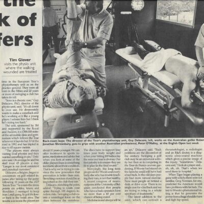 The Independent on Sunday - Glad to see the back of Golfers